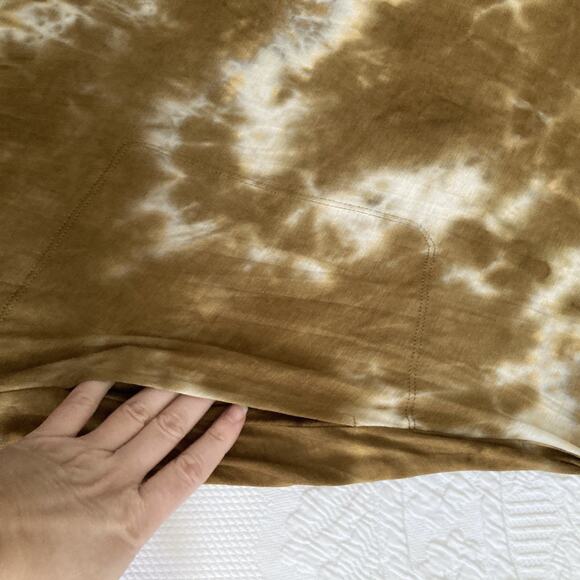 NWT Natural Life Dress Tie Dye Long Sleeve Maxi Pockets Boho Rayon Size S - Picture 8 of 14